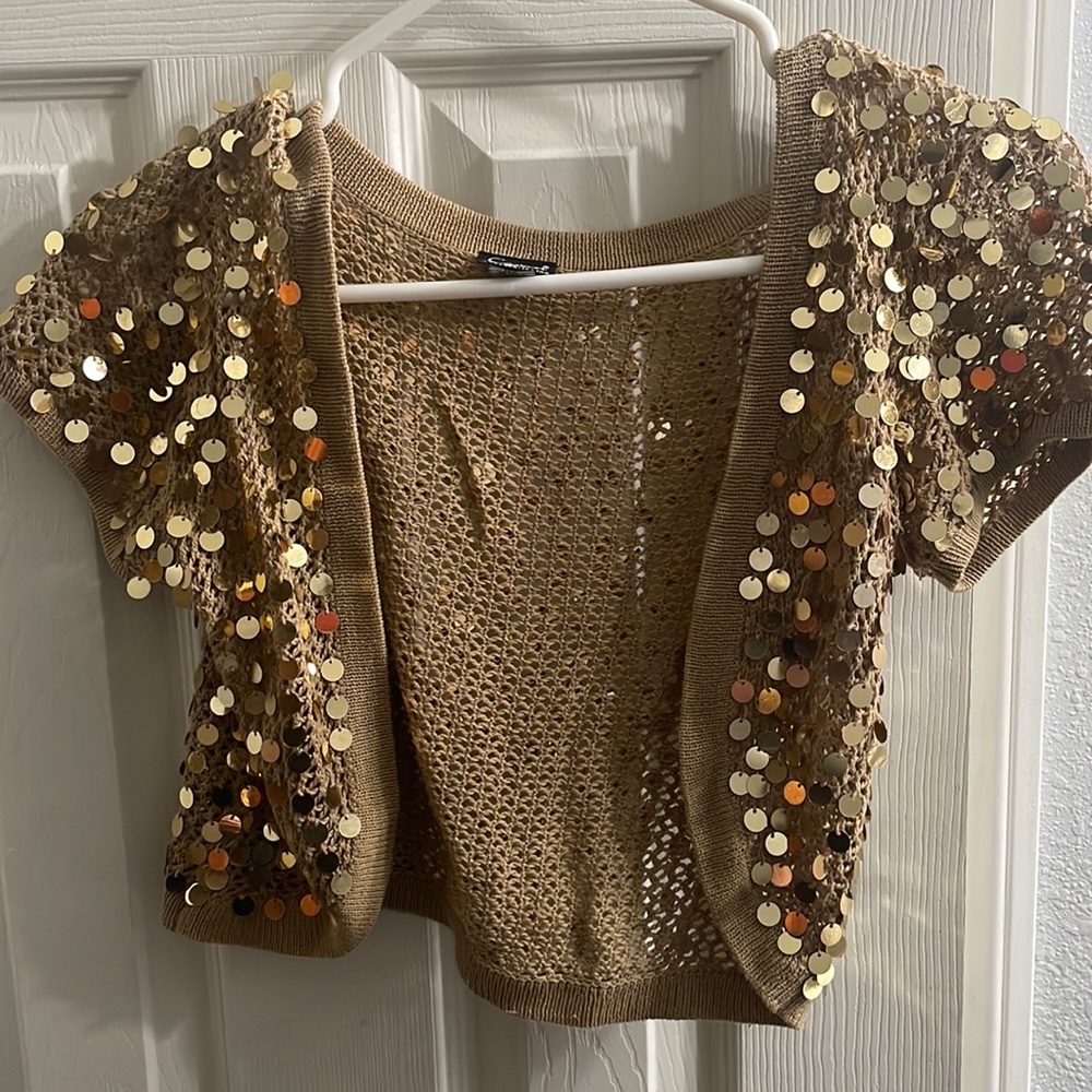 Dress cover up vest